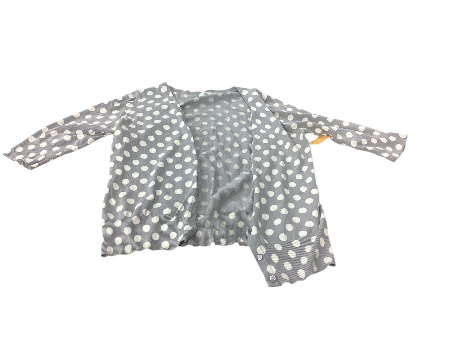 Sweater Cardigan By Merona In Polkadot Pattern, Size:Xl