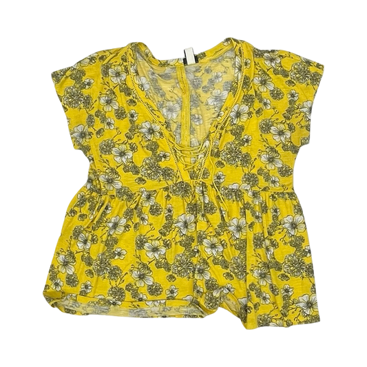 Top Ss By Torrid In Yellow, Size:2X