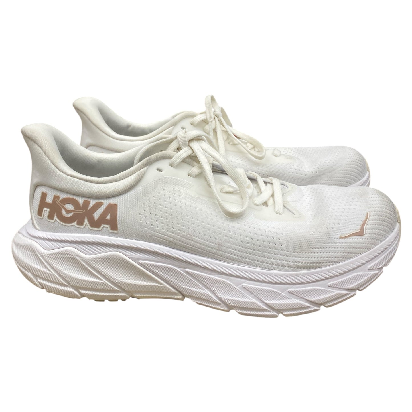 Shoes Athletic By Hoka In Cream, Size:9.5