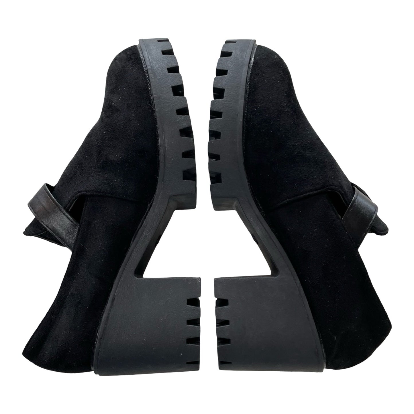 Shoes Heels Block By Clothes Mentor In Black, Size:9.5