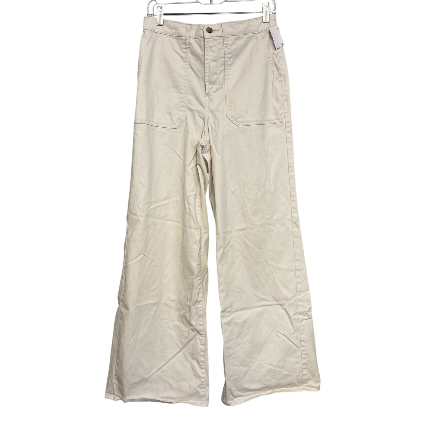 Pants Wide Leg By Ana In Beige, Size:10