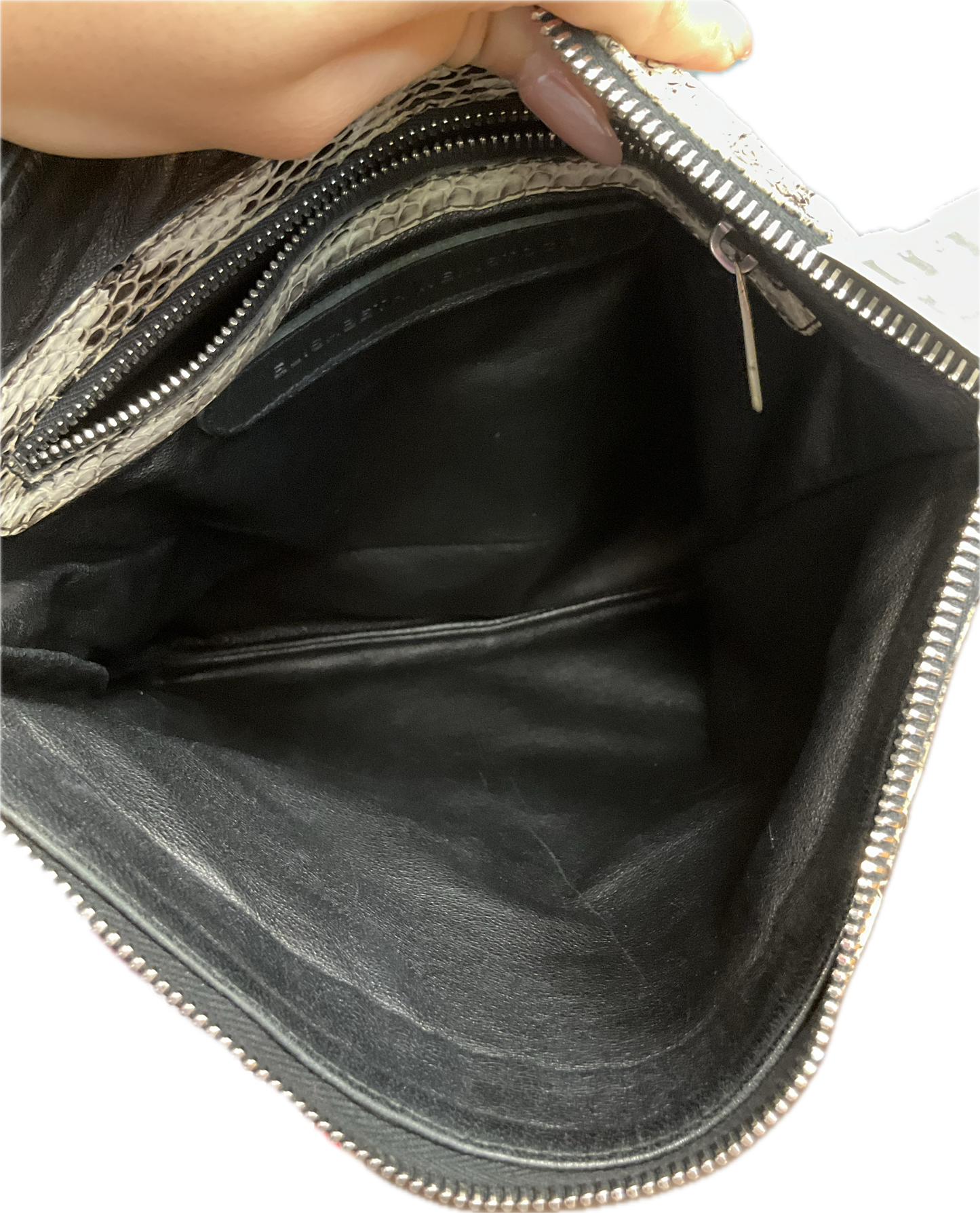 Crossbody Leather By Clothes Mentor, Size: Medium