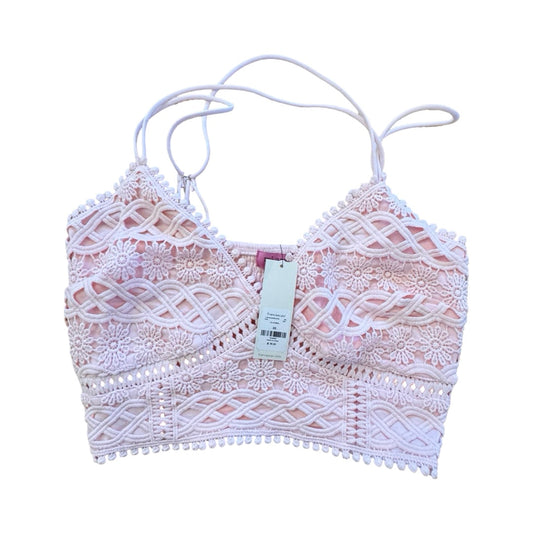 Bralette By Mi Ami In Pink, Size:Xs