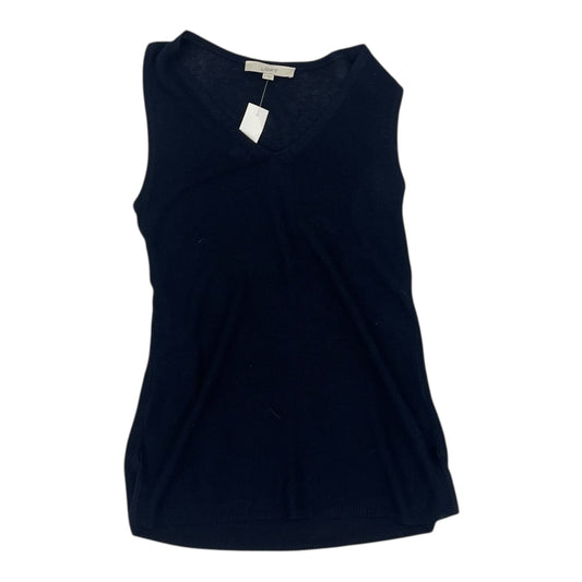 Vest Sweater By Loft In Blue, Size:S