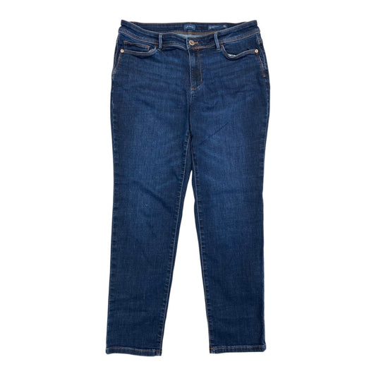 Jeans Straight By J. Jill In Blue, Size:12