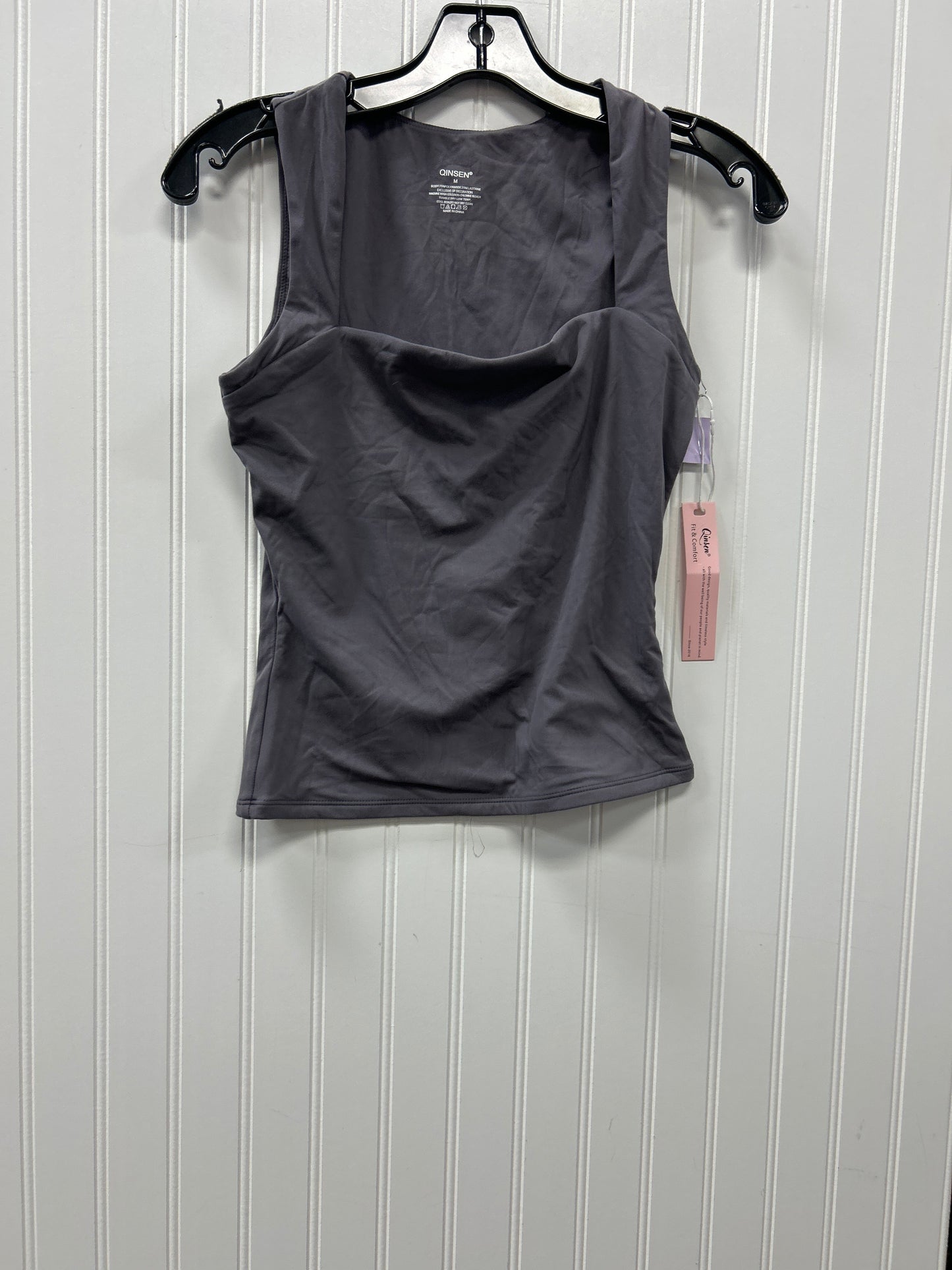 Top Sleeveless By Cmc In Grey, Size:M