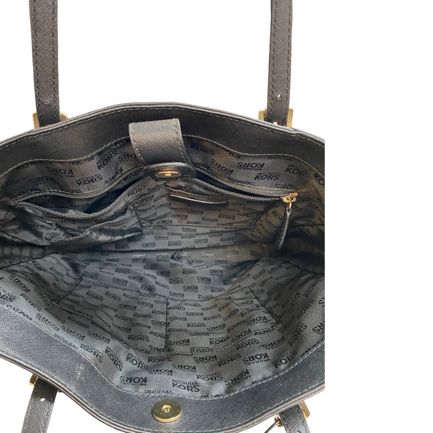 Handbag Designer By Michael Kors In Black, Size:Large