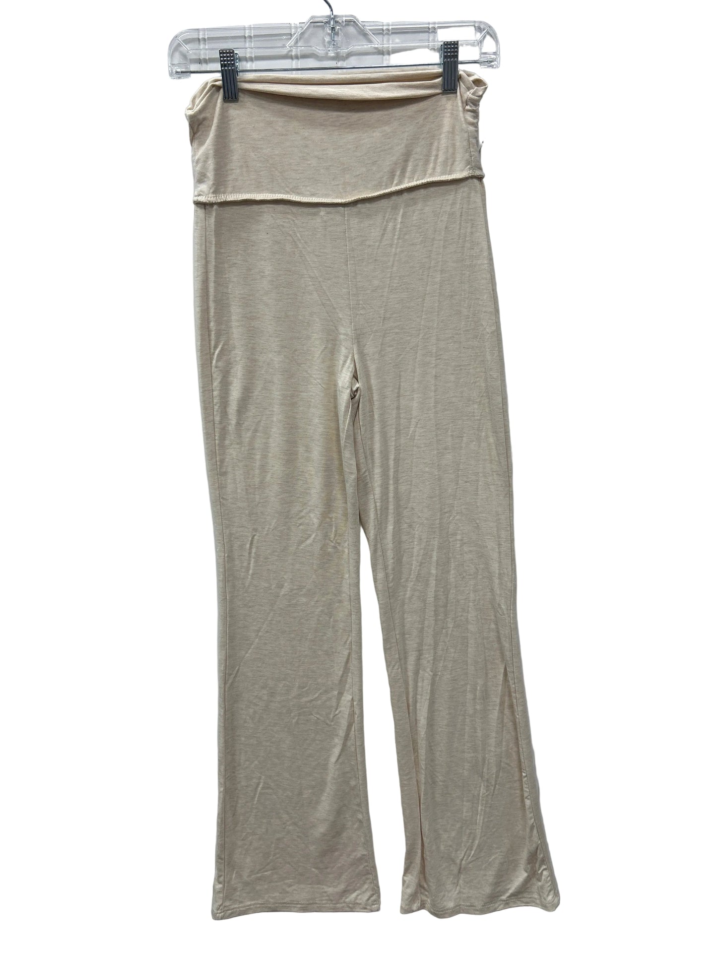 Pants Lounge By Clothes Mentor In Cream, Size:S