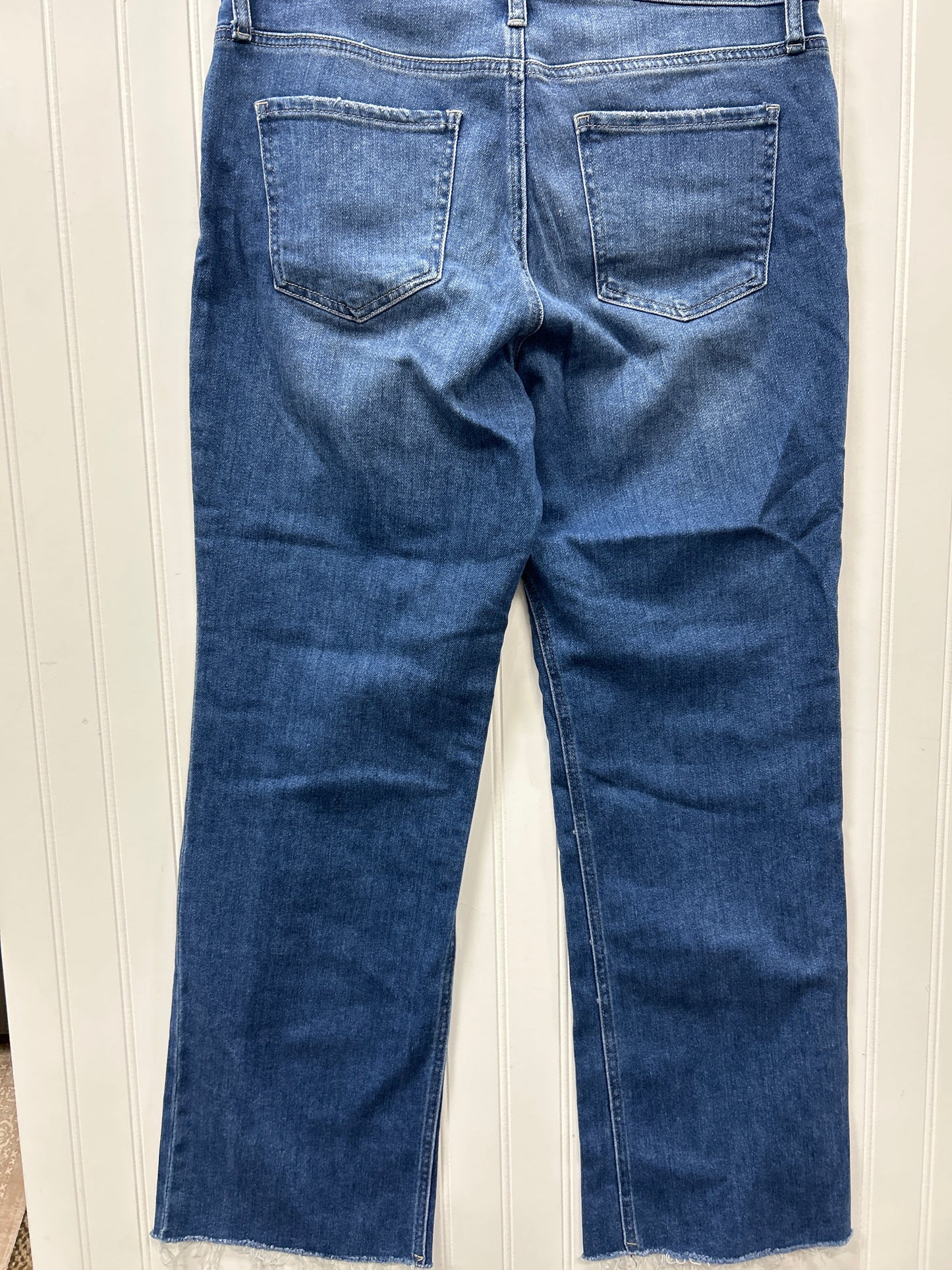 Jeans Wide Leg By Kut In Blue Denim, Size:10