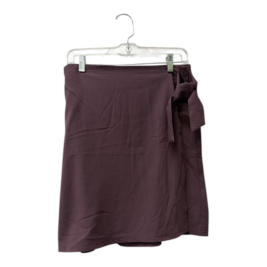 Skirt Mini & Short By Loft In Purple, Size:16