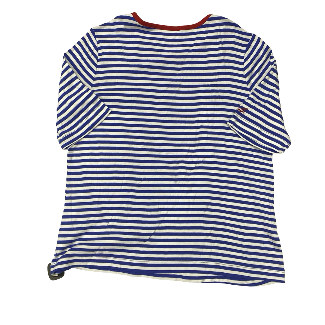 Top Ss By Duluth Trading In Striped Pattern, Size:Xxl