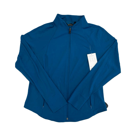 Athletic Jacket By Athleta In Blue, Size:Xl