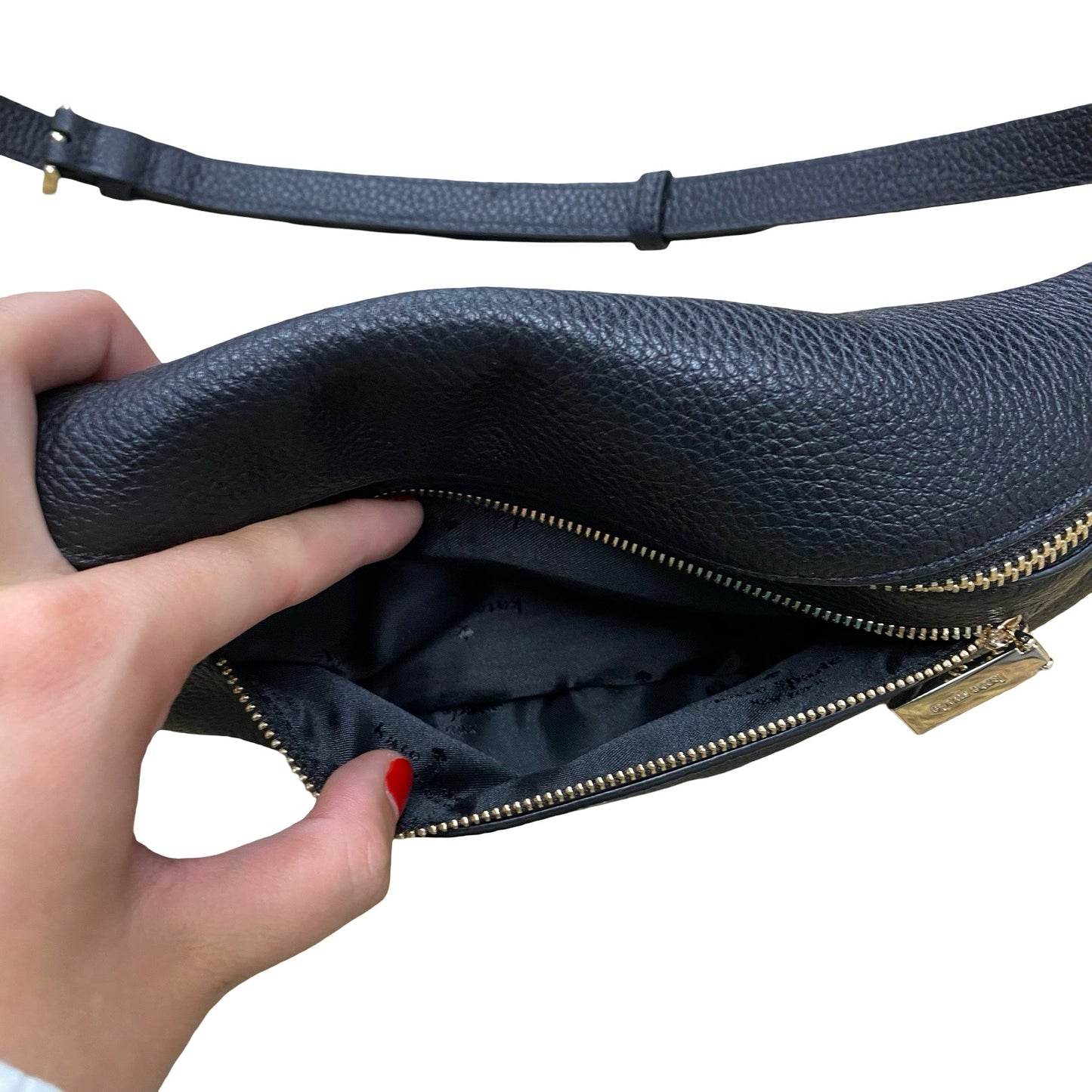 Handbag Designer By Kate Spade In Black, Size:Medium