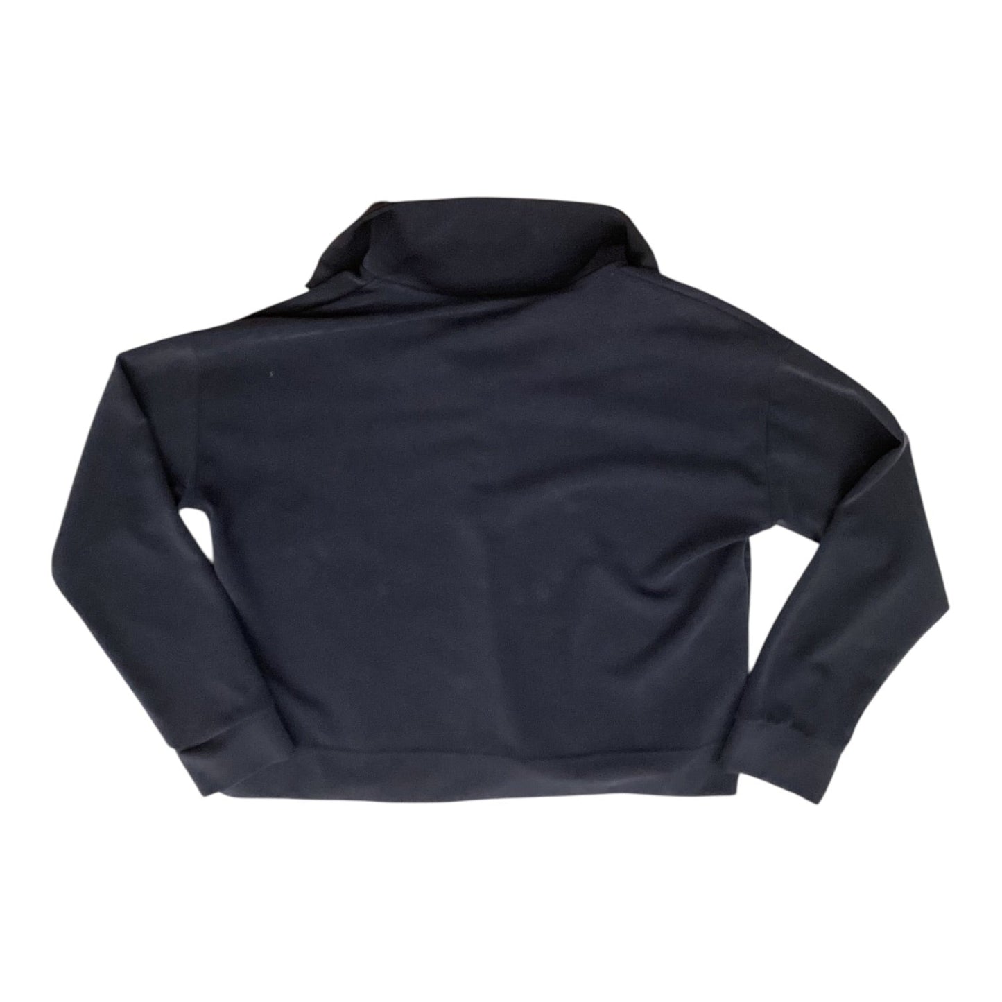 Athletic Top Ls Collar By Athleta In Black, Size:L