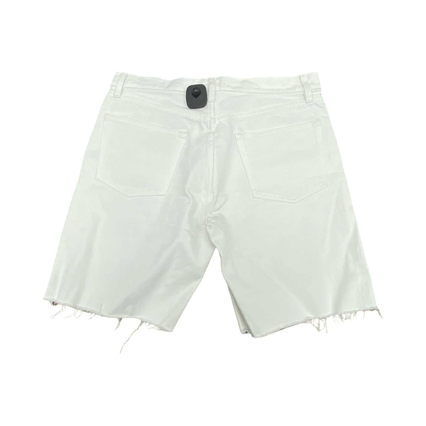 Shorts By Frame In White Denim, Size:4