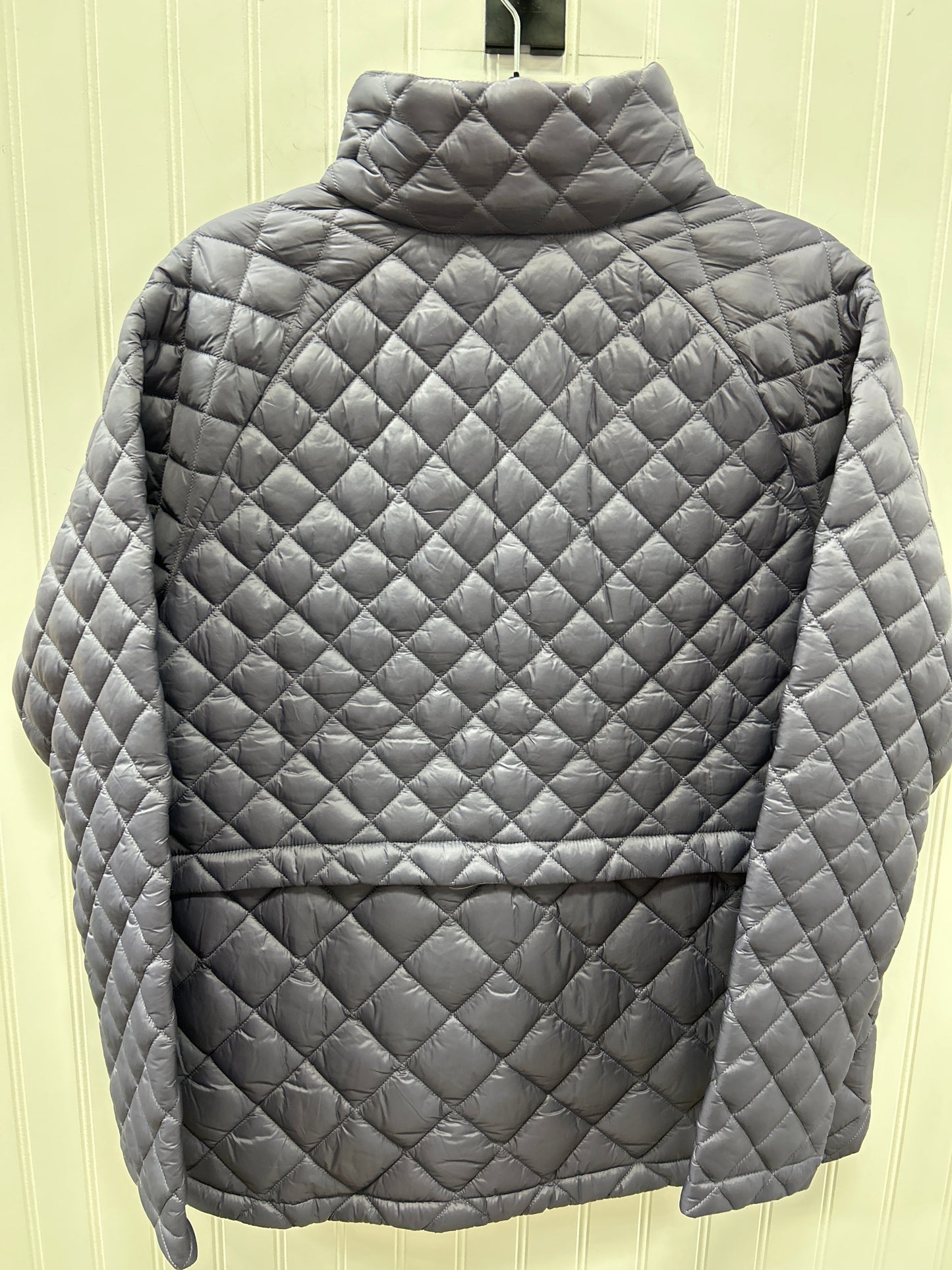 Jacket Puffer & Quilted By Athleta In Purple, Size:M