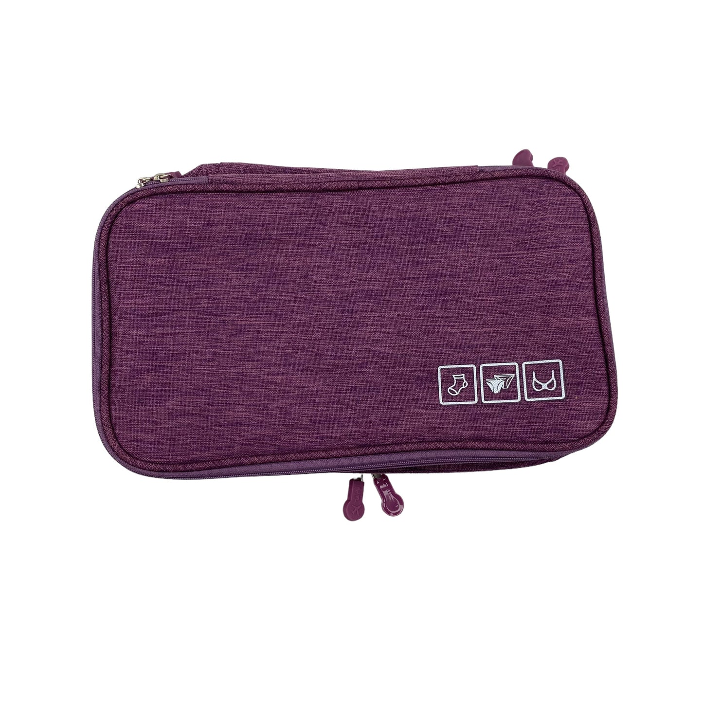 PURPLE MAKEUP BAG by CLOTHES MENTOR Size:LARGE