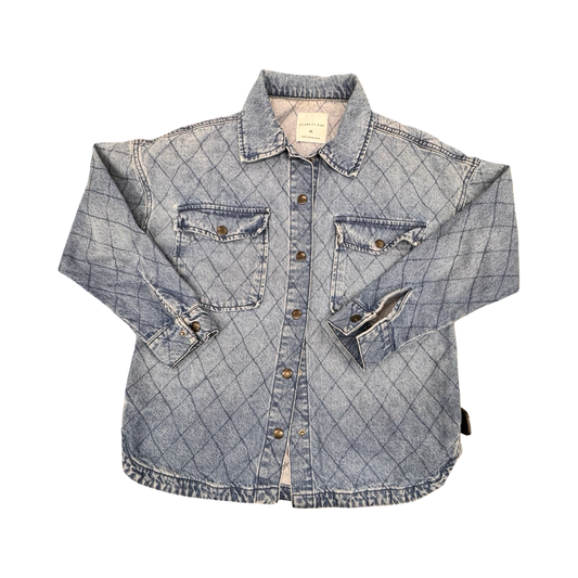 Jacket Denim By Celebrity Pink In Blue Denim, Size:Xs