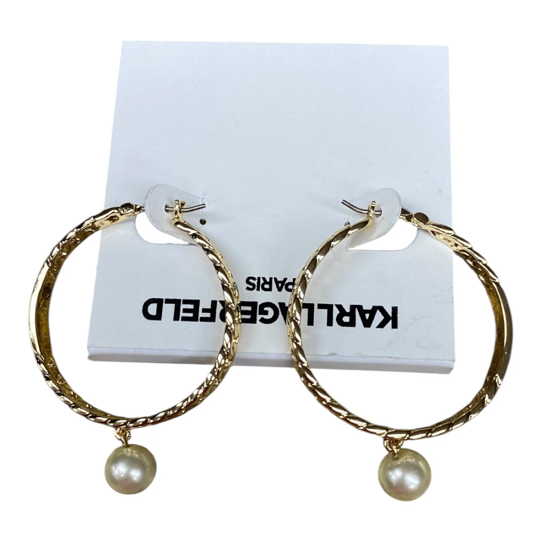 Earrings Designer By Karl Lagerfeld In Multi