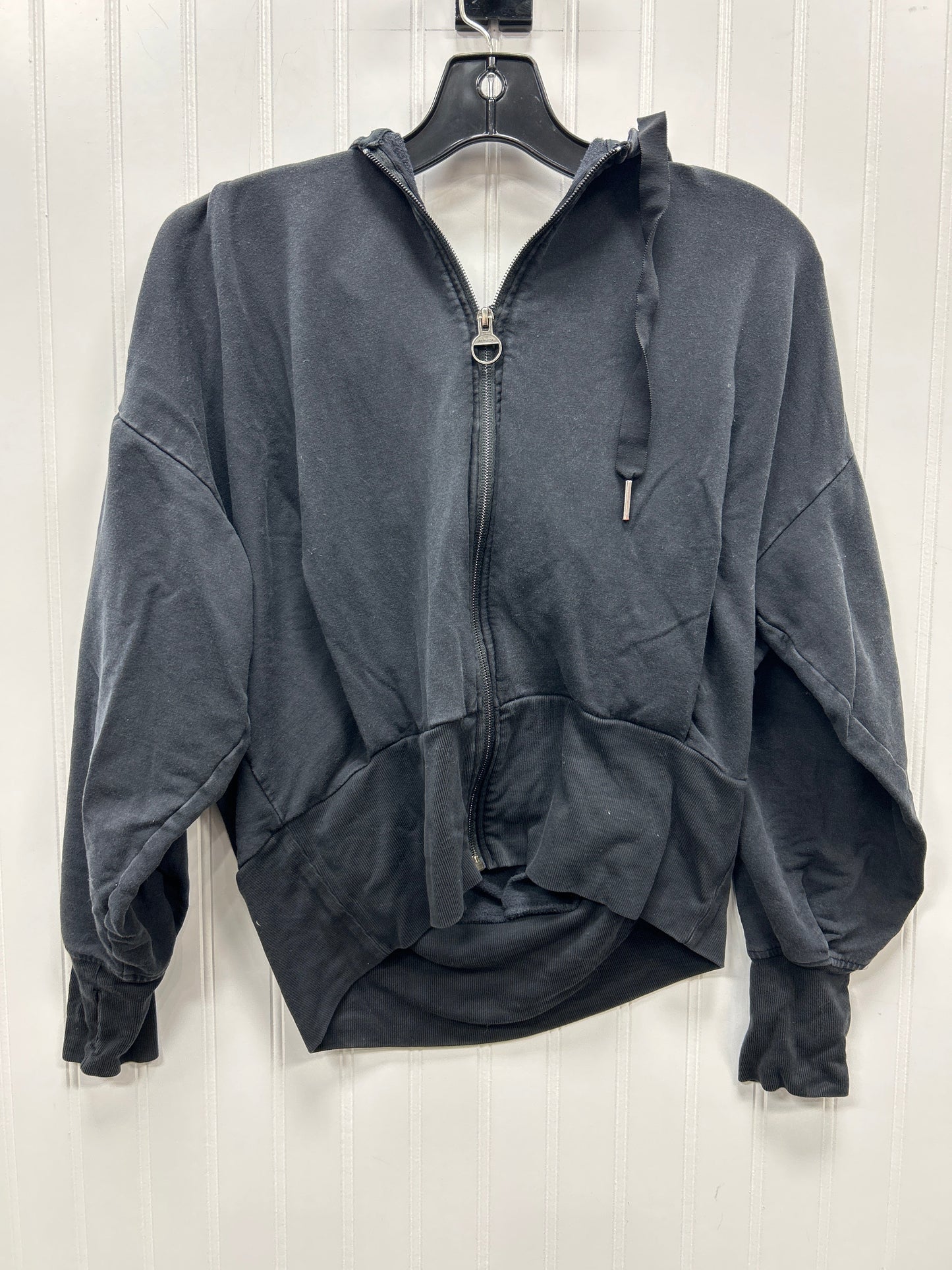 Athletic Jacket By Athleta In Black, Size:M