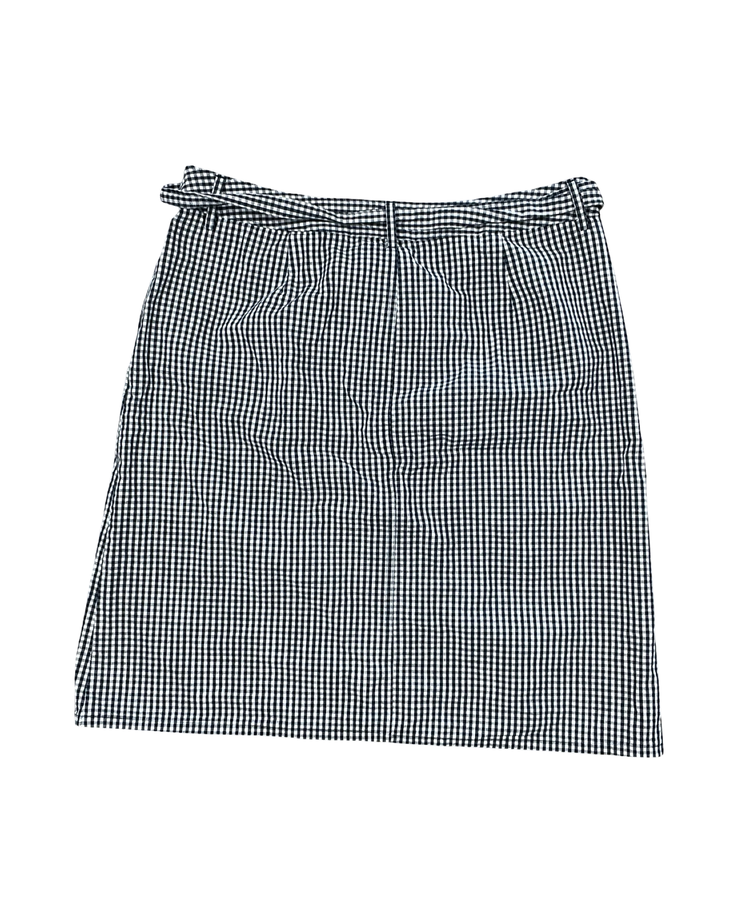 Skirt Midi By Liz Claiborne In Blue & White, Size:L