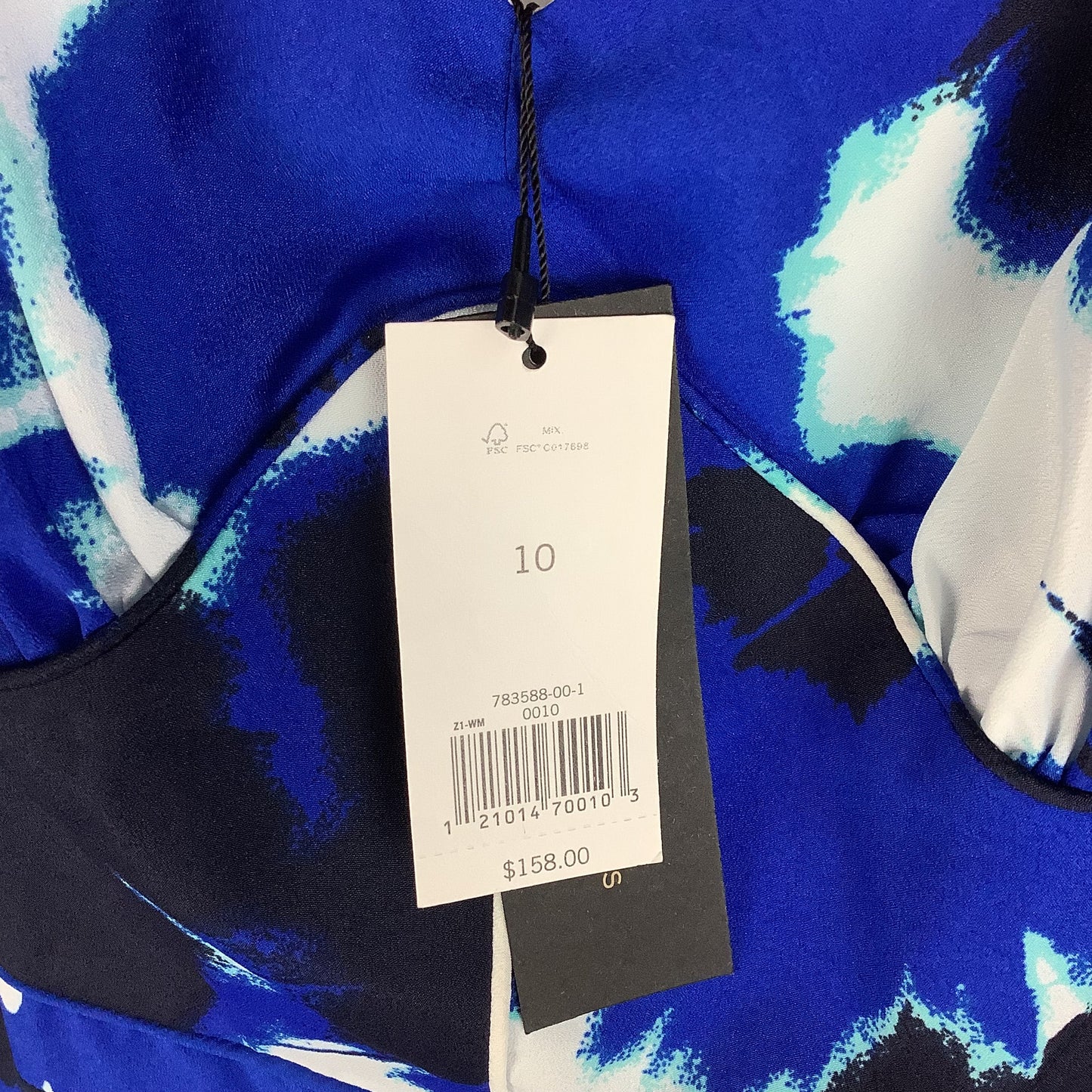 Dress Party Long By Banana Republic In Blue, Size: 10