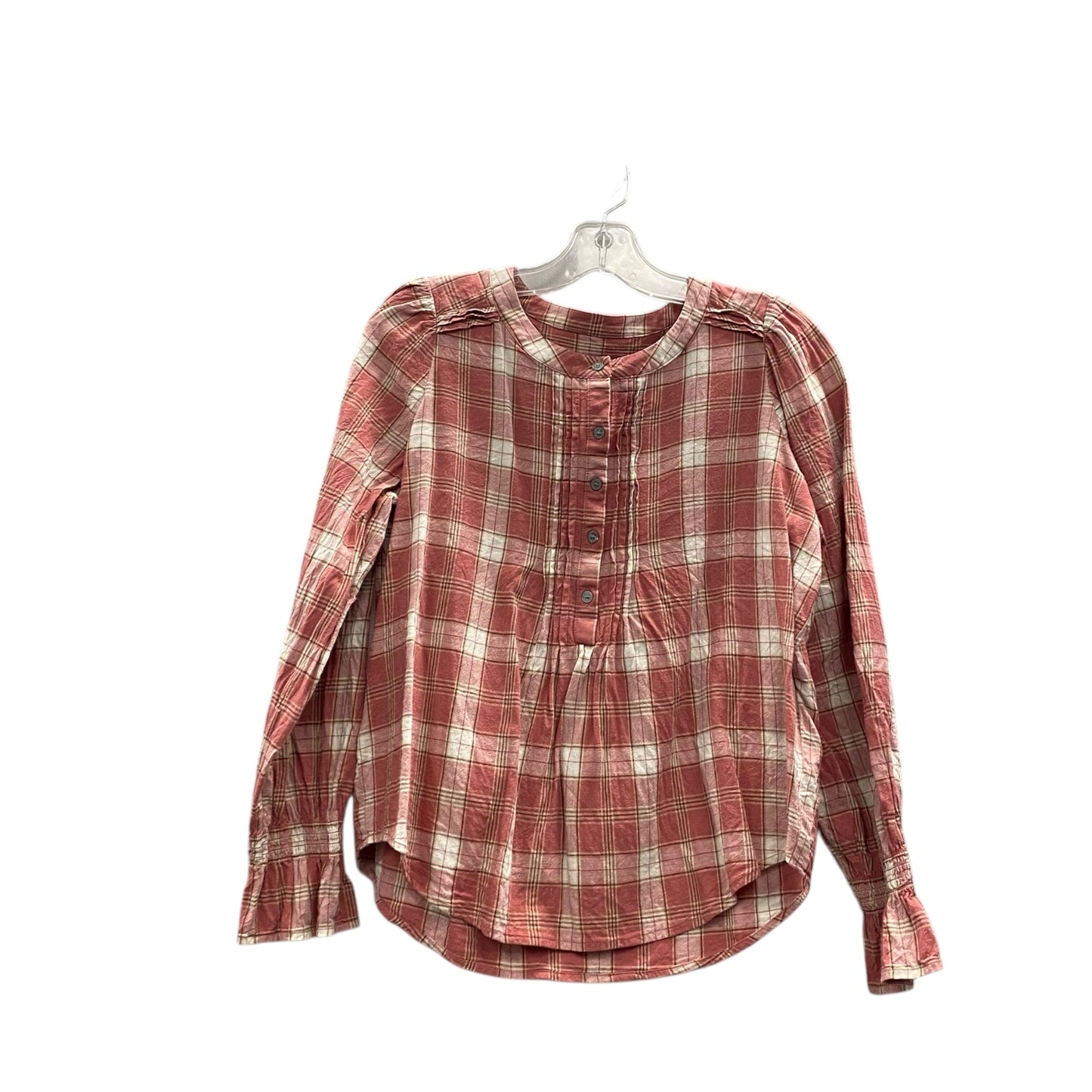 Top Ls By Loft In Red, Size:Mp