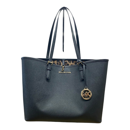 Tote Designer By Michael Kors In Black, Size:Medium
