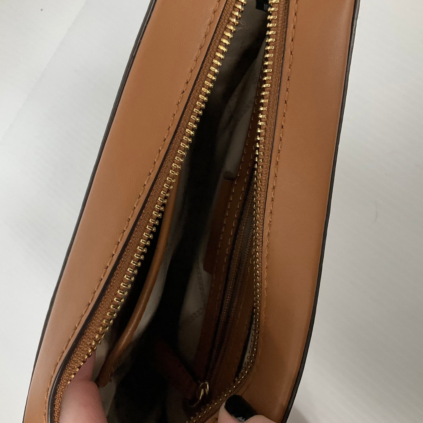 Crossbody Designer By Michael Kors, Size: Medium