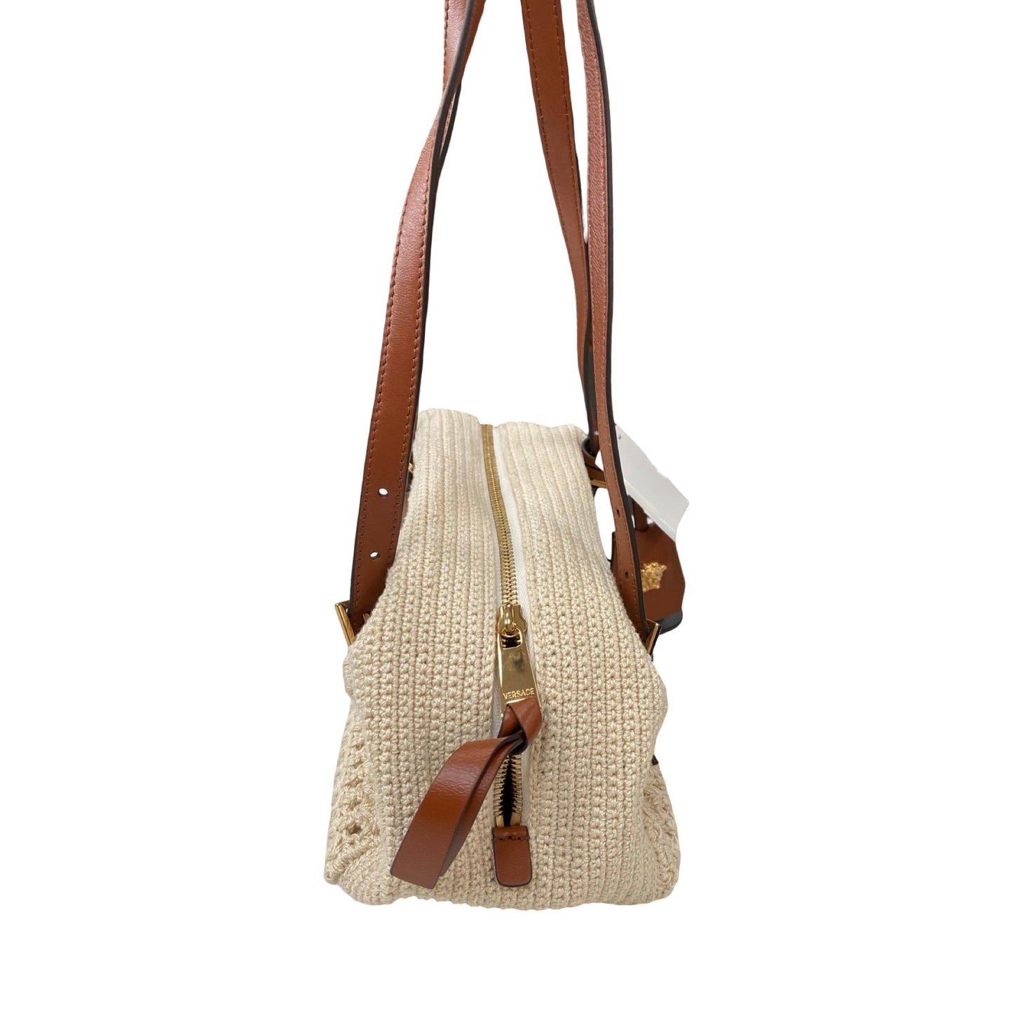 Handbag Luxury Designer By Versace In Multi, Size:Medium