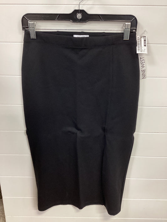 Skirt Midi By Nine West In Black, Size:Xs