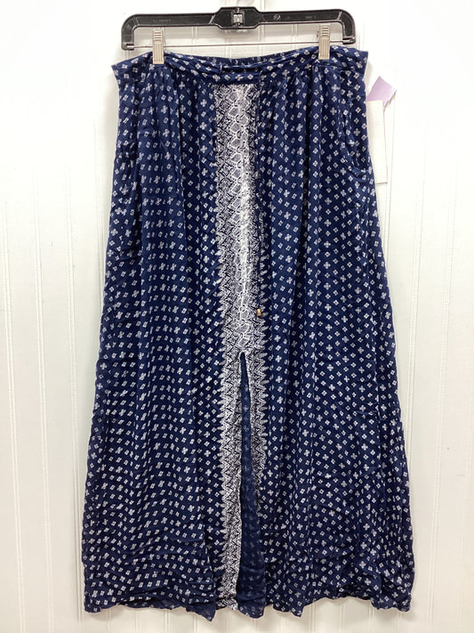 Skirt Maxi By Atmosphere In Navy, Size:10