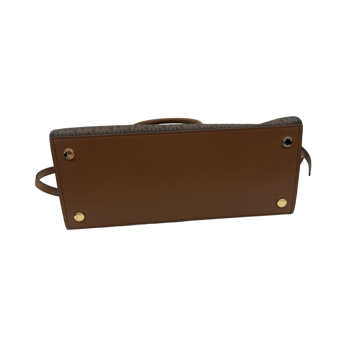 Handbag Designer By Michael Kors In Brown, Size:Large