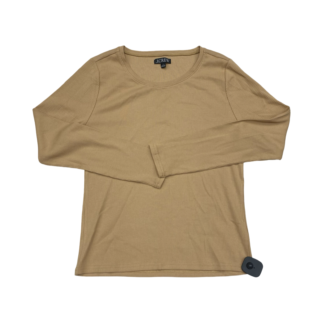 Top Ls By J. Crew In Brown, Size:L