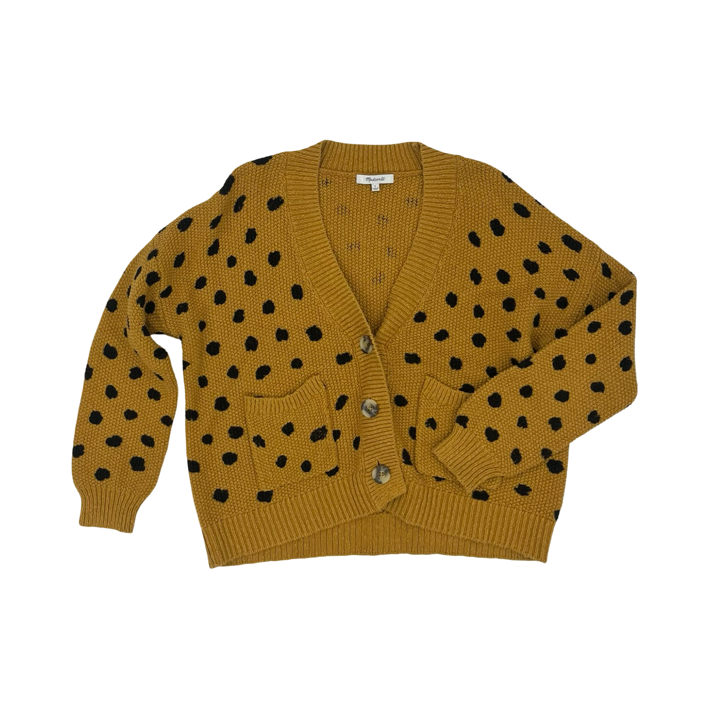 Sweater Cardigan By Madewell In Brown, Size:S