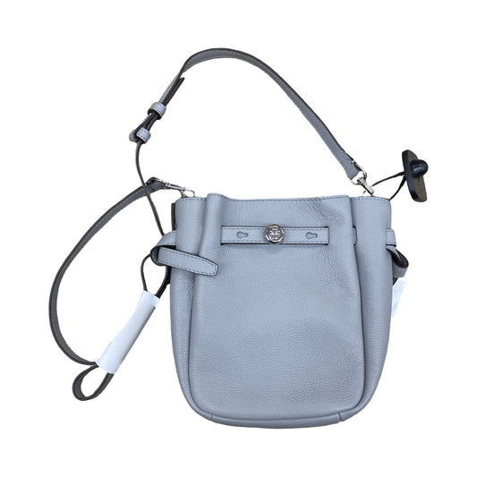 Handbag Designer By Tory Burch In Grey, Size:Small