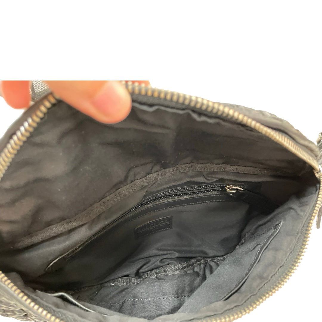 Belt Bag Leather By Cmc In Black, Size:Medium
