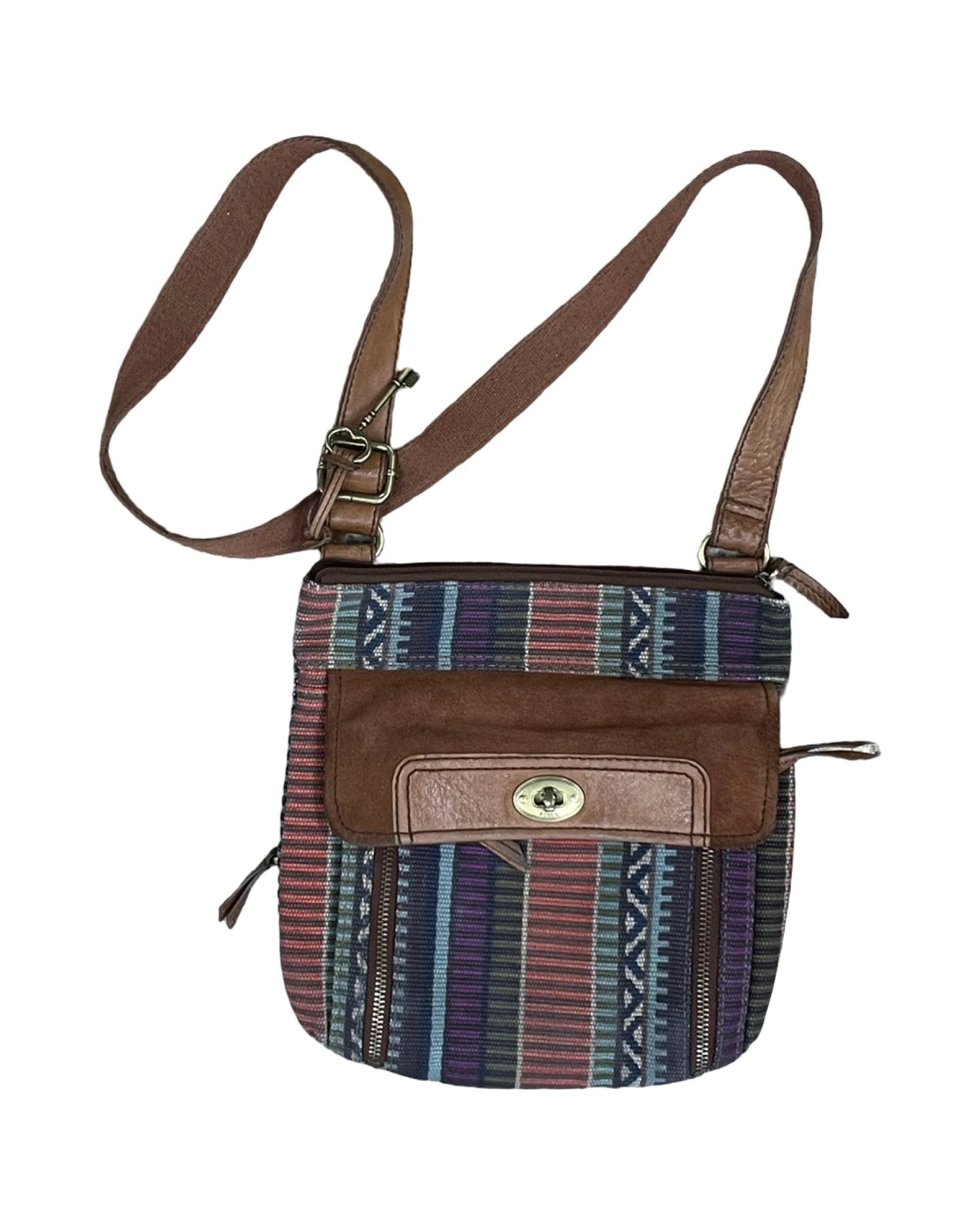 Crossbody By Fossil In Multi, Size:Large