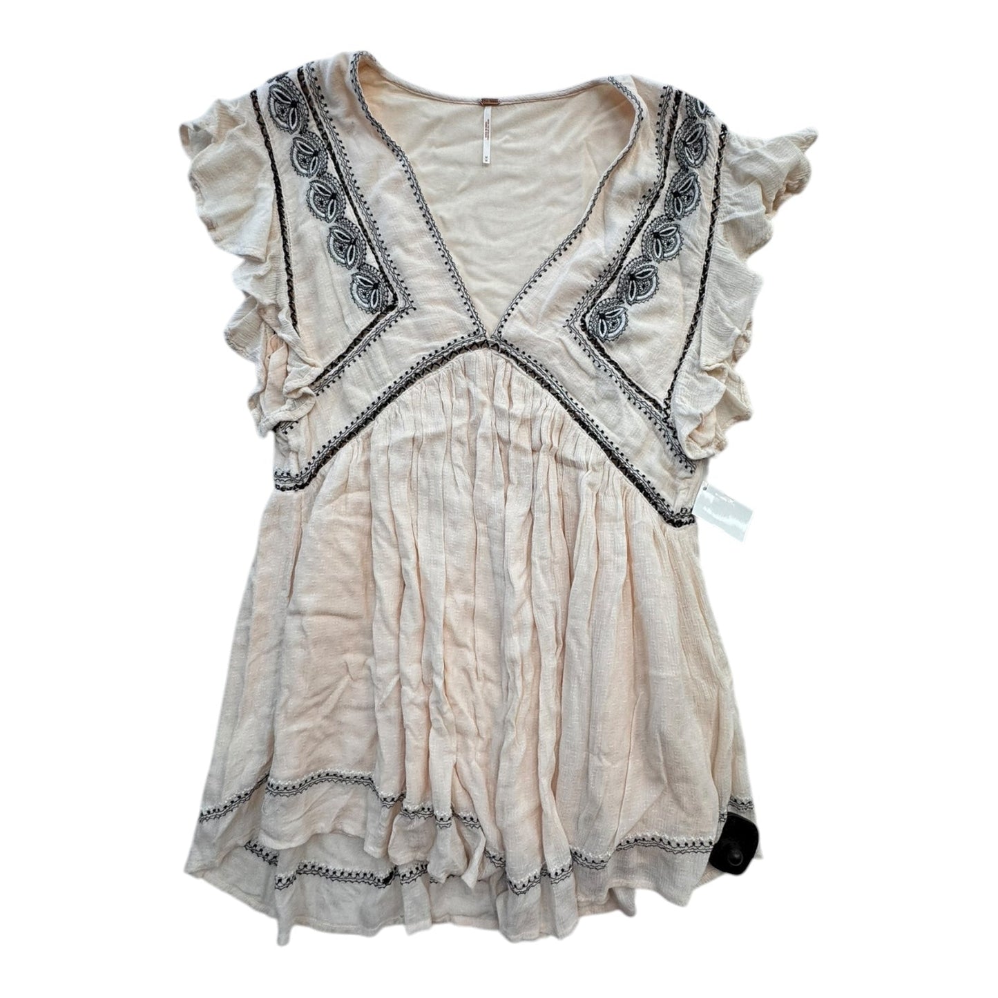 Top Sleeveless By Free People In Peach, Size:M