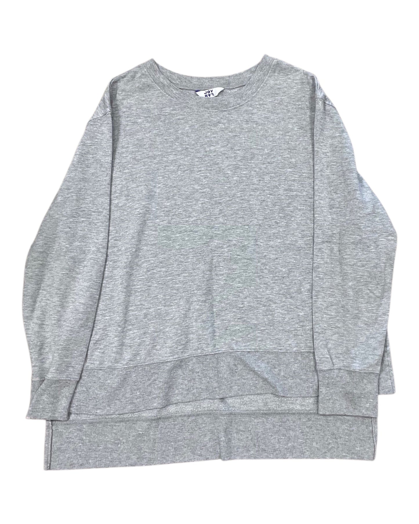 Sweatshirt Crewneck By Joy Lab In Grey, Size:1X