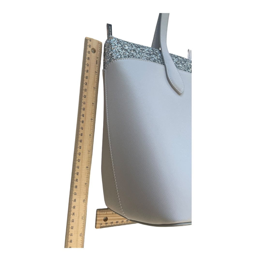 Handbag Designer By Kate Spade In Grey, Size:Medium