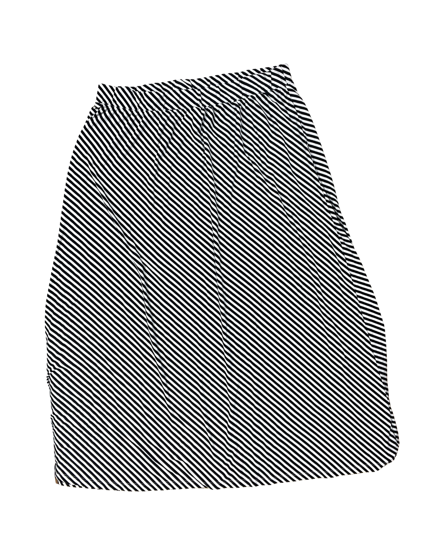 Skirt Maxi By Terra & Sky In Black & White, Size:1X