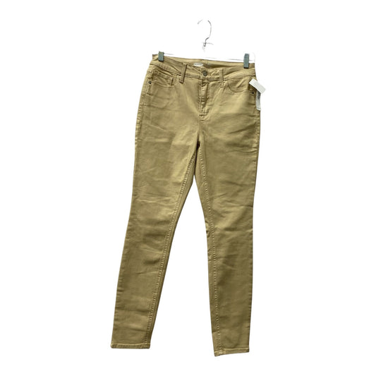 Jeans Skinny By Old Navy In Tan, Size:8