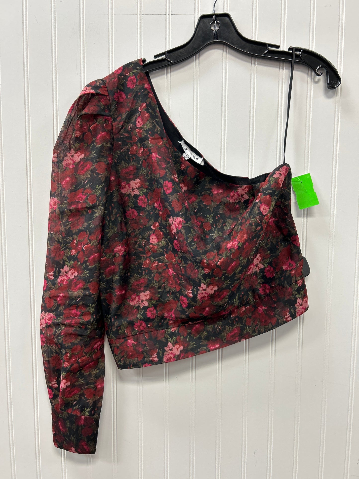 Blouse Ls By Good American In Red, Size:2
