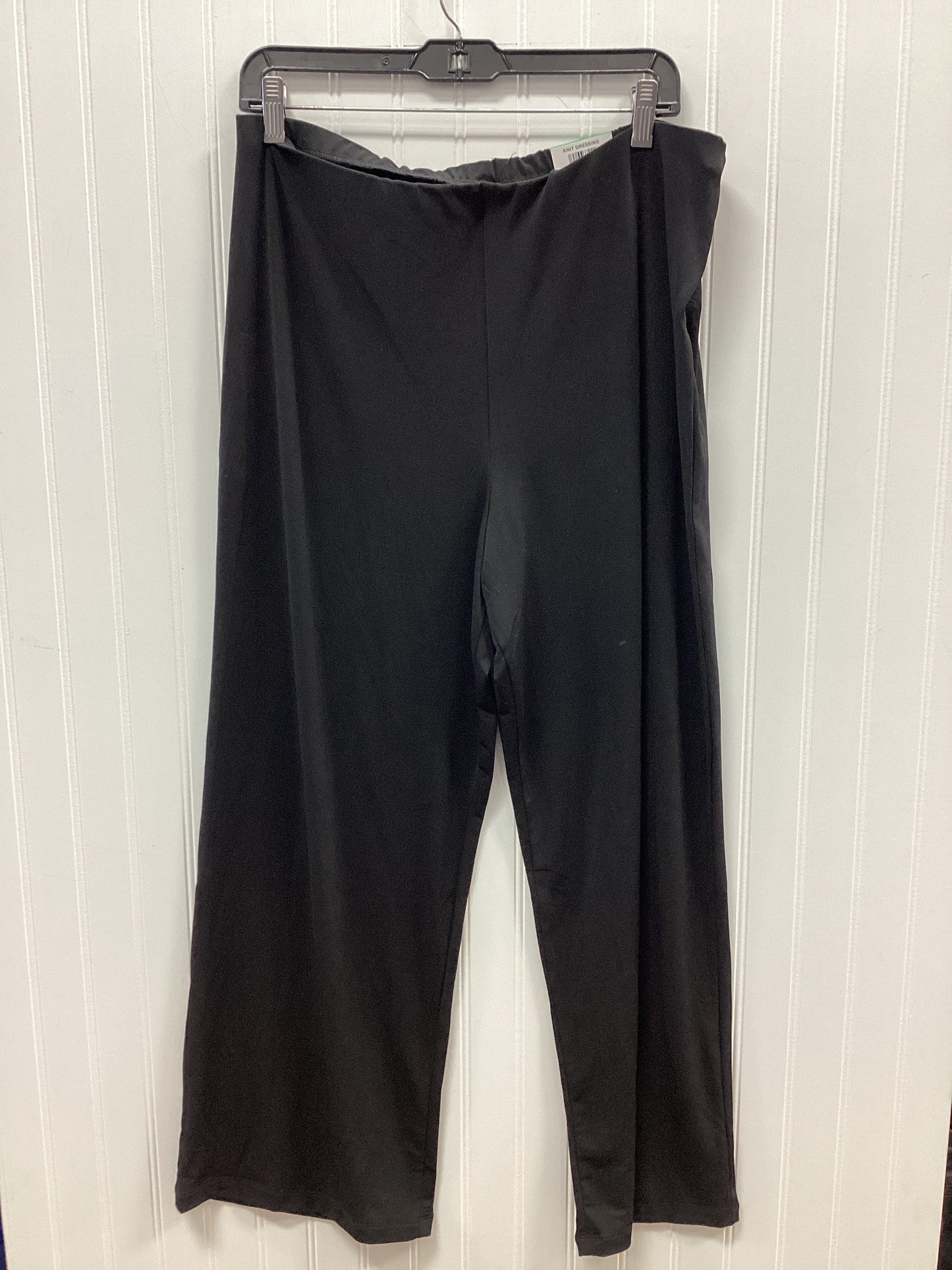 Pants Lounge By Jm Collections In Black, Size:L