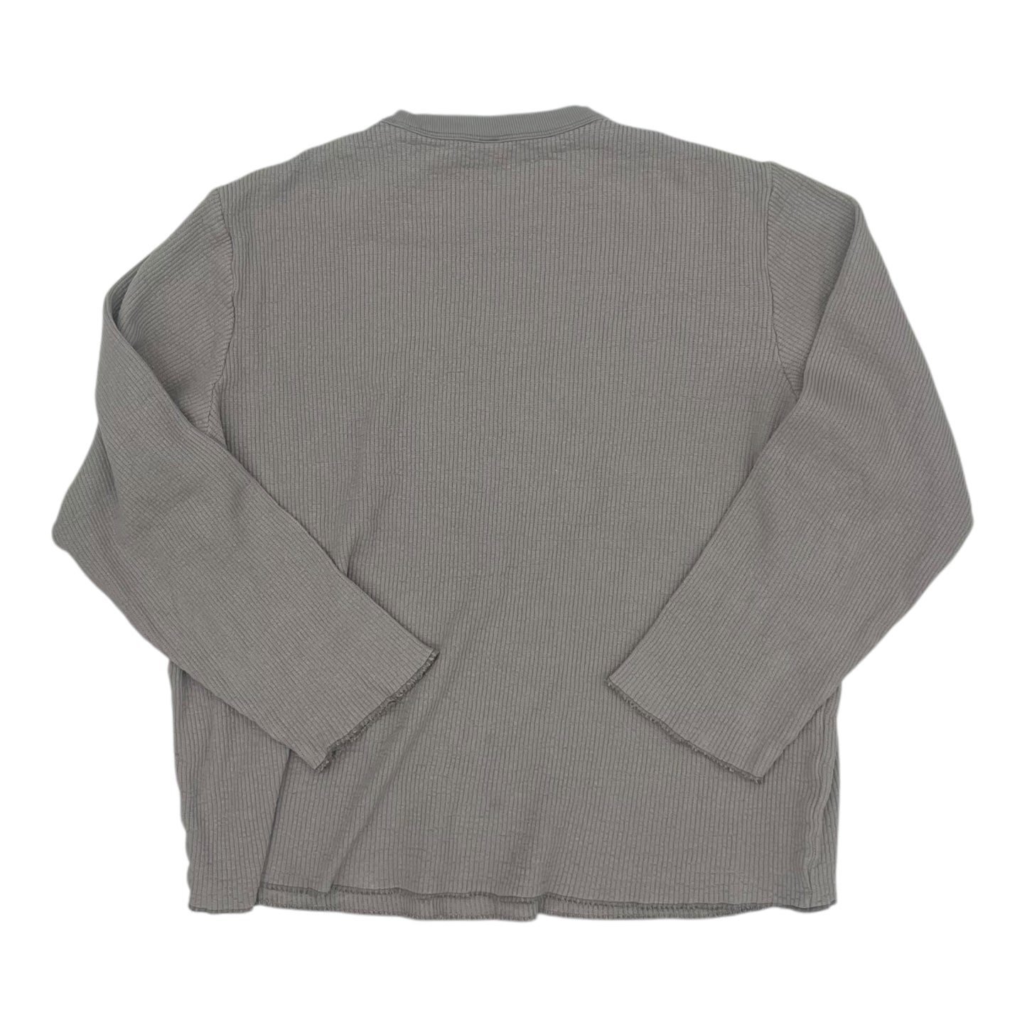 Athletic Top Ls Crewneck By Skims In Grey, Size:M