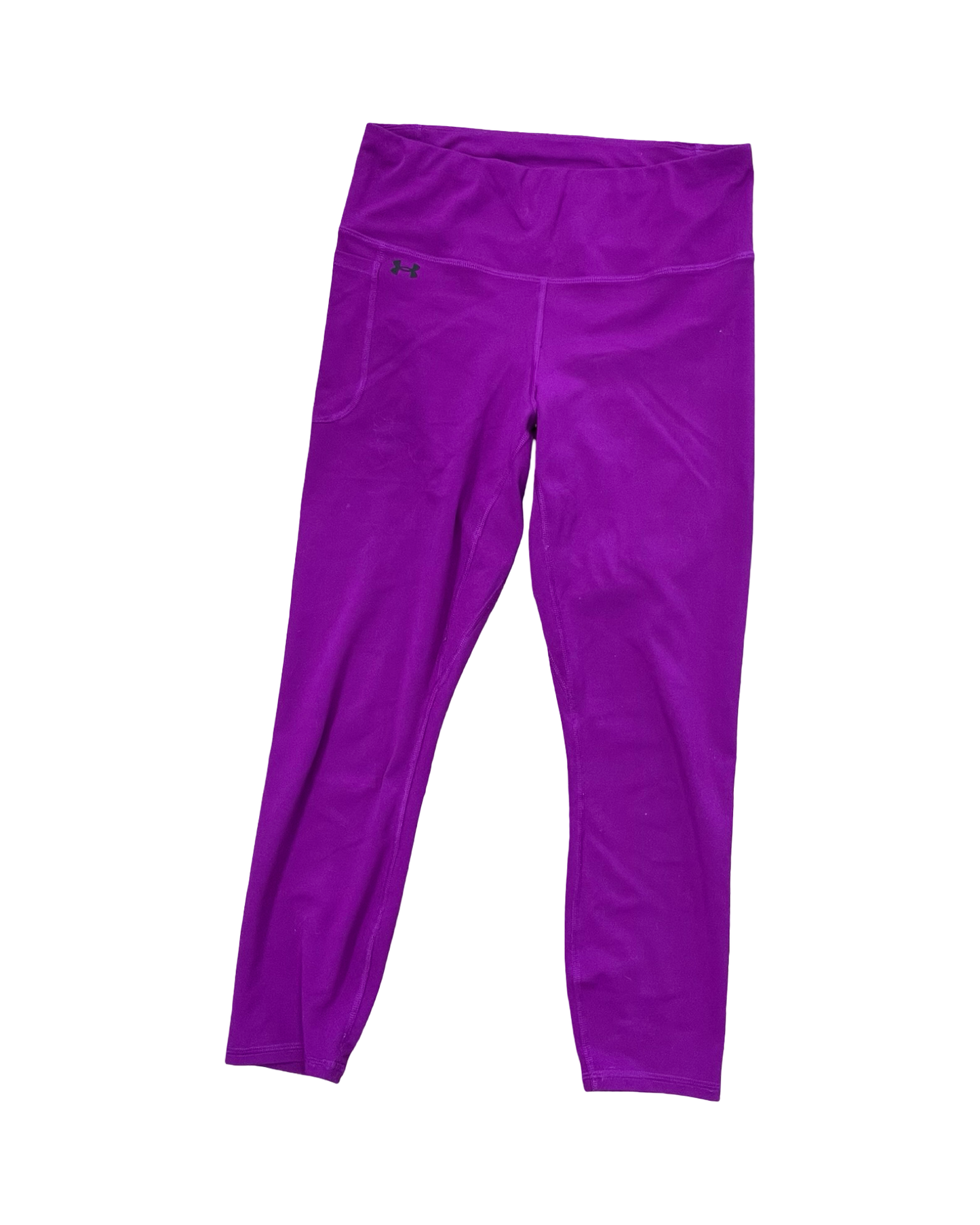 Athletic Leggings By Under Armour In Purple, Size:L