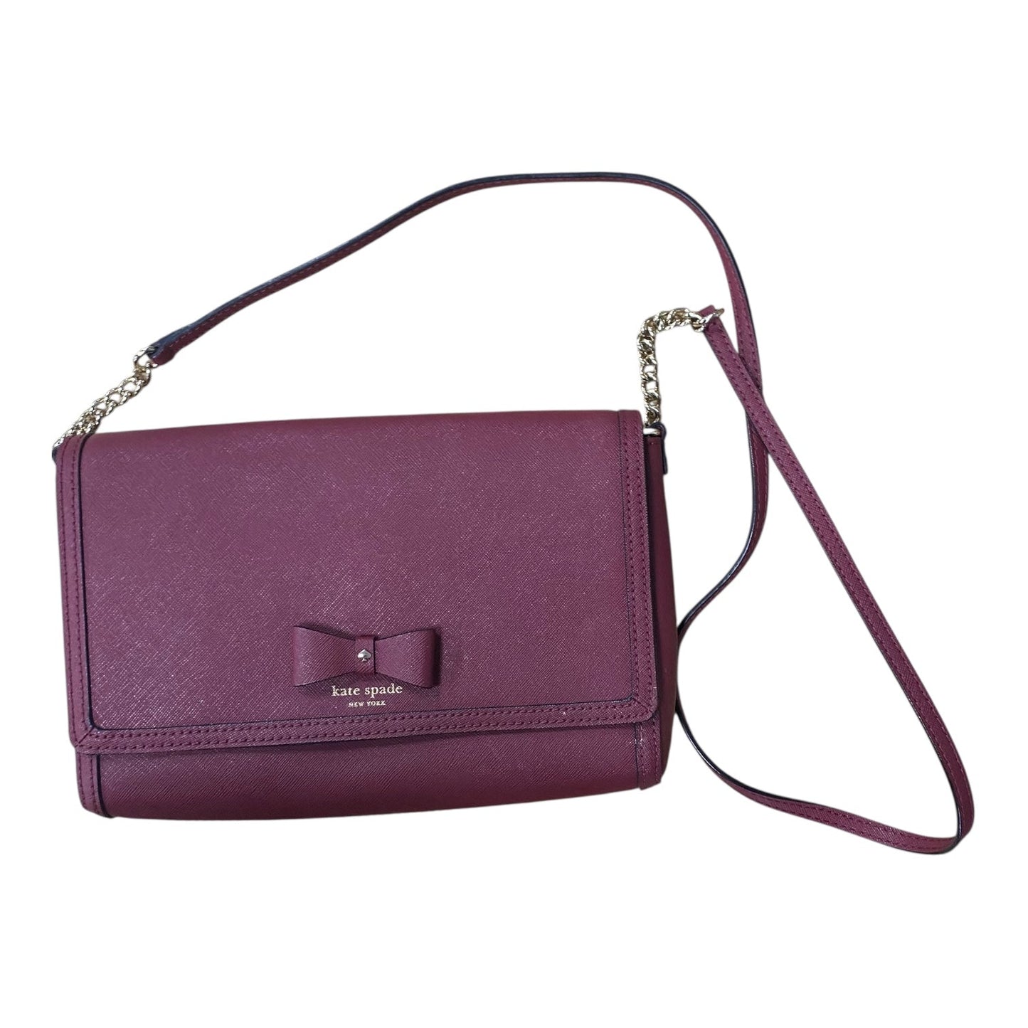 Crossbody Designer By Kate Spade In Red, Size:Medium