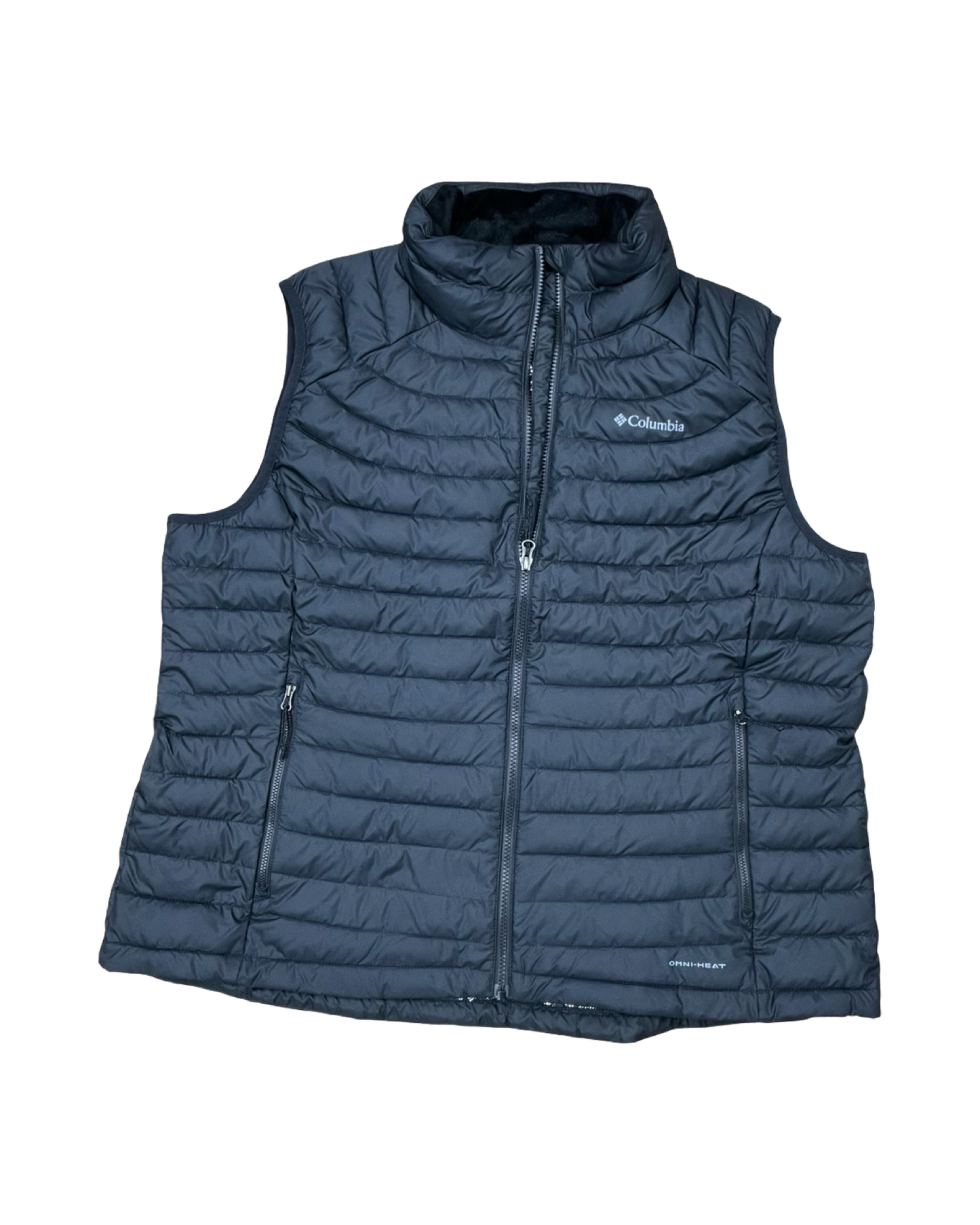 Vest Puffer & Quilted By Columbia In Black, Size:2X