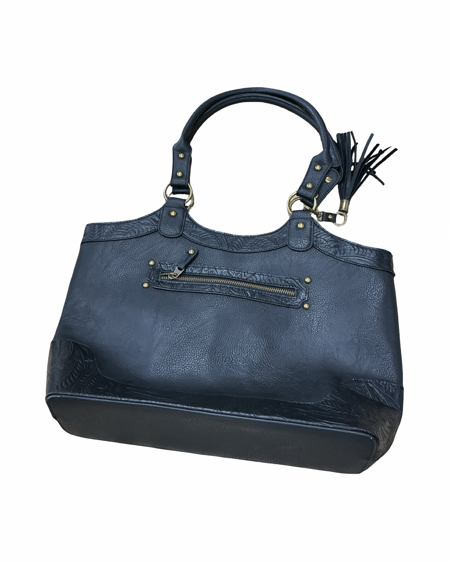 Handbag By Clothes Mentor In Black, Size:Large